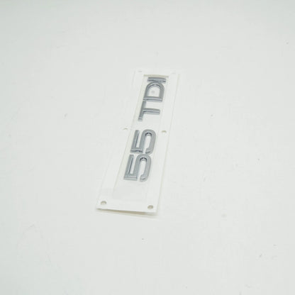 NEW AUDI A6 AVANT C7 REAR BOOT TRUNK BADGE '55 TDI' 4G8853744A2ZZ ORIGINAL