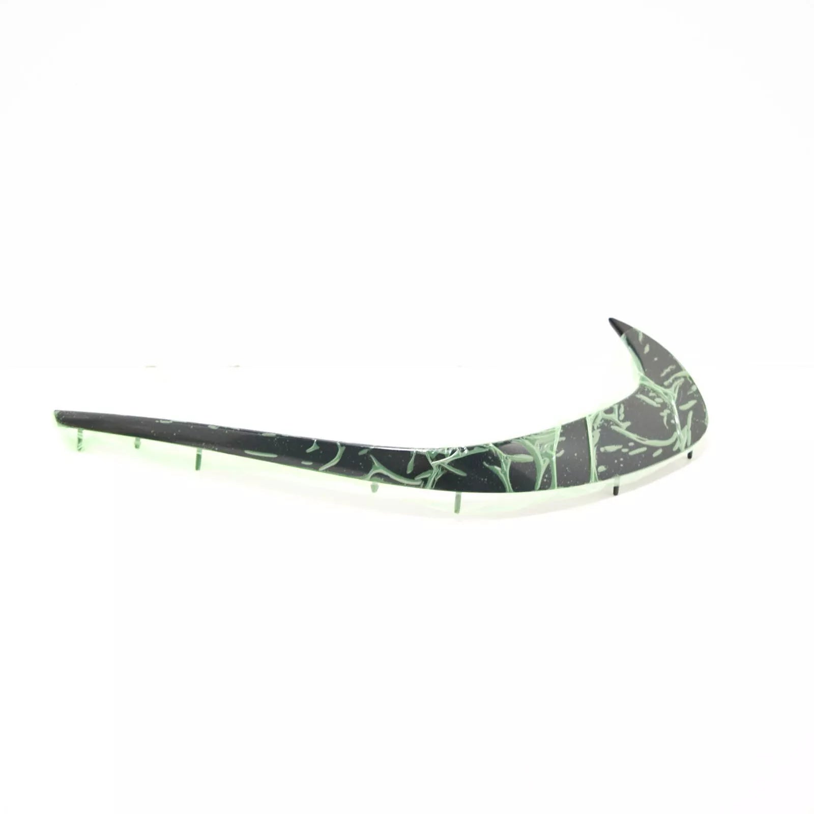 NEW MB A W176 AMG FRONT BUMPER RIGHT GLOSS BLACK FLICK A1768855000