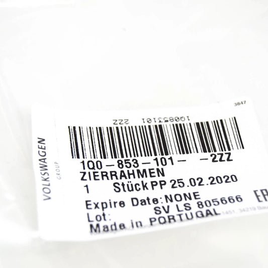 NEW VOLKSWAGEN EOS FRONT CENTER GRILLE DECORATIVE FRAME 1Q08531012ZZ ORIGINAL