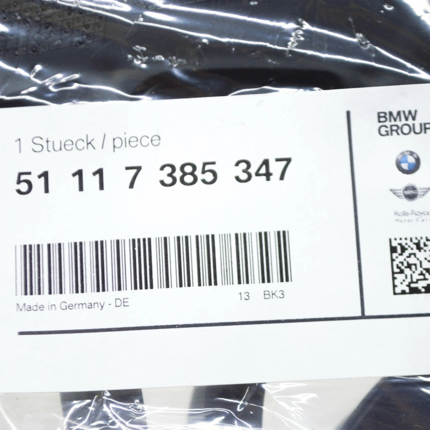 NEW BMW 5 G30 FRONT LEFT BUMPER BRACKET 51117385347 7385347 ORIGINAL