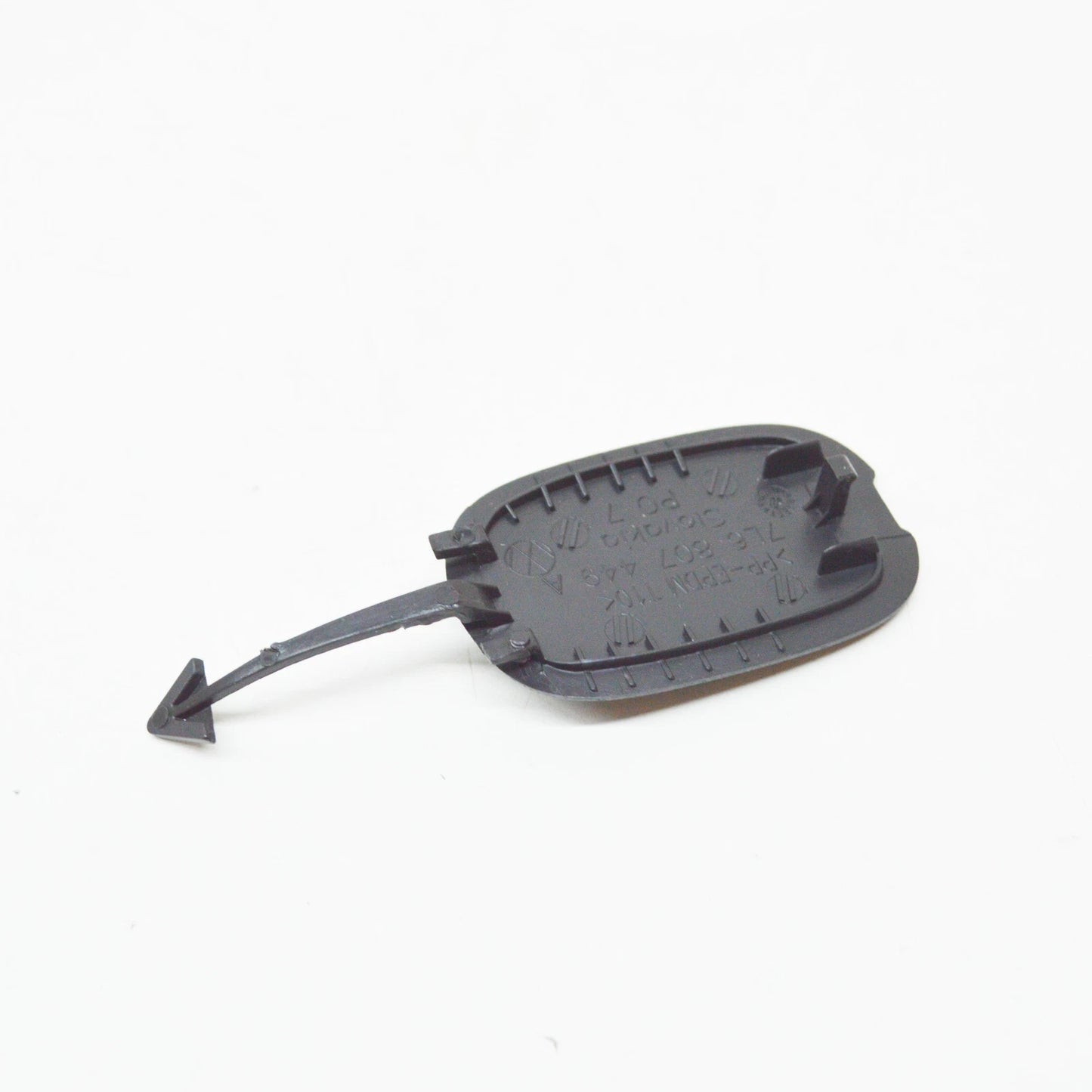 NEW VOLKSWAGEN TOUAREG 7L TOW HOOK EYE CAP LEFT 7L6807449A9B9 ORIGINAL