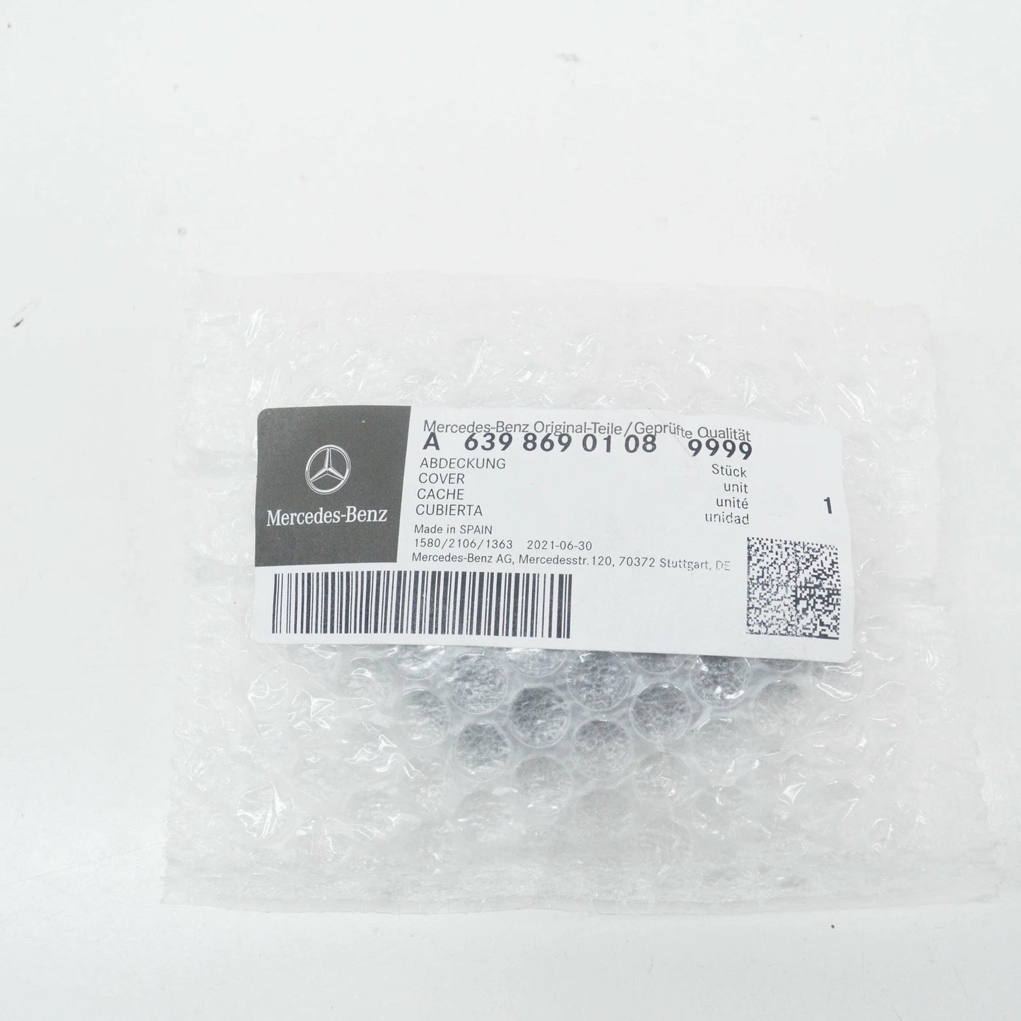 NEW MB VITO W639 RIGHT HEADLIGHT WASHER WIPER COVER CAP A63986901089999