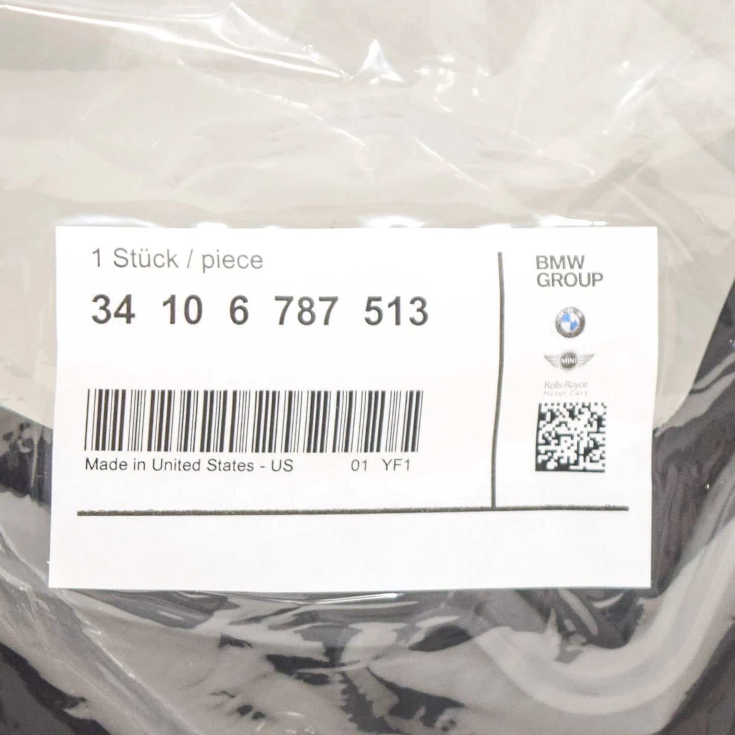 NEW BMW X3 F25 FRONT LEFT BRAKE PROTECTION PLATE 34106787513 ORIGINAL