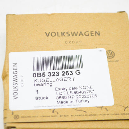 NEW AUDI A4 AVANT B8 FRONT GROOVED BALL BEARING 0B5323263G ORIGINAL