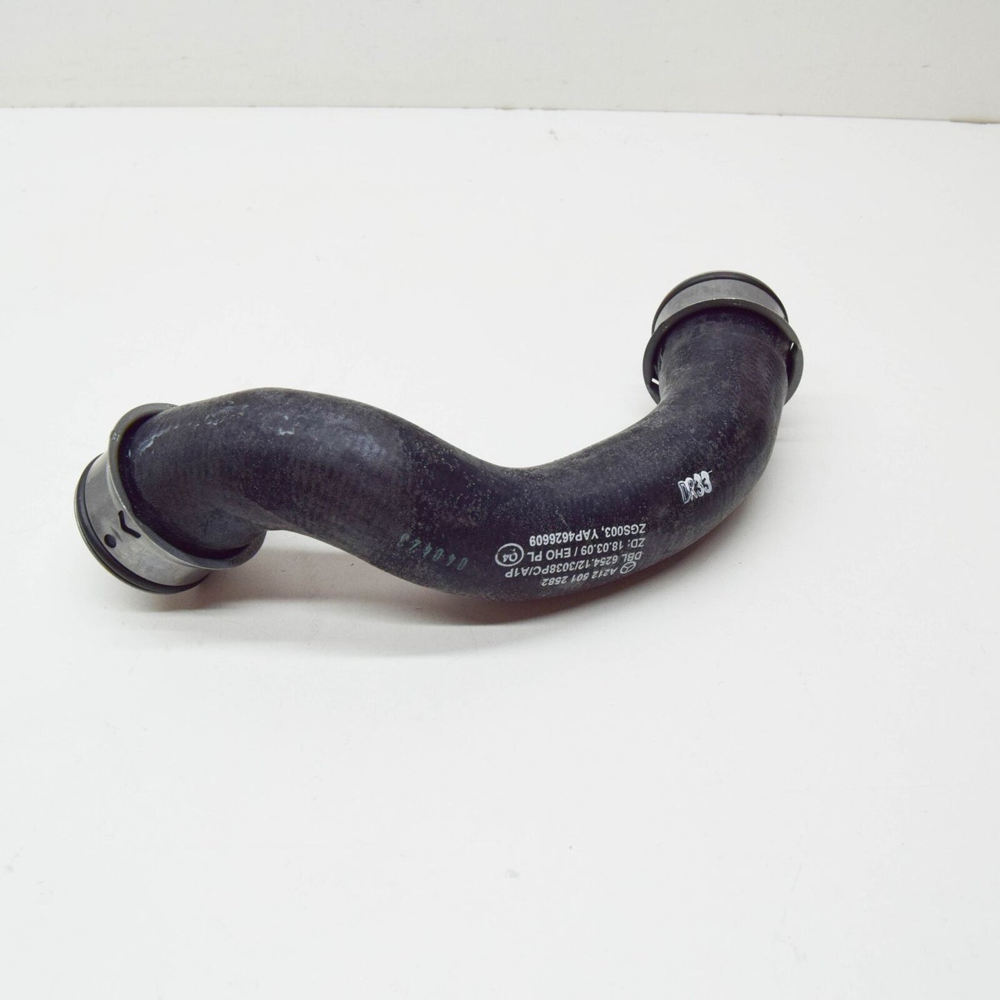 NEW MERCEDES-BENZ E S212 LEFT COOLER TO ENGINE COOLANT HOSE A2125012582 ORIGINAL