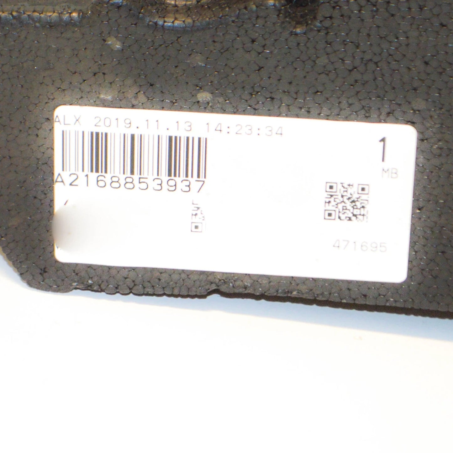 NEW MB CL C216 FRONT BUMPER ENERGY ABSORBER LEFT FOAM A2168853937