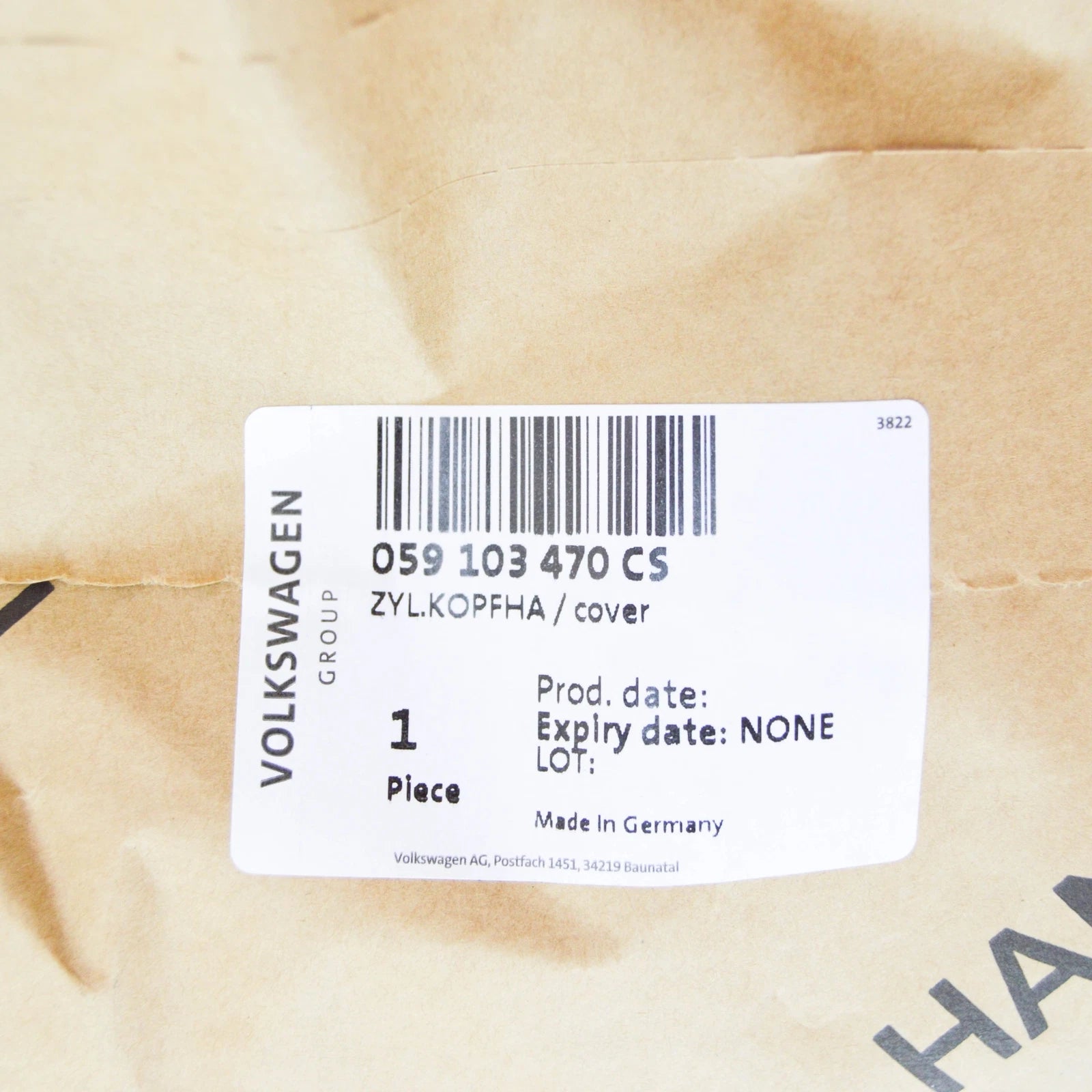 NEW AUDI A4 B9 ENGINE CYLINDER HEAD COVER 059103470CS ORIGINAL