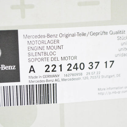 NEW MERCEDES-BENZ S W221 FRONT SIDE ENGINE MOUNT A2212403717