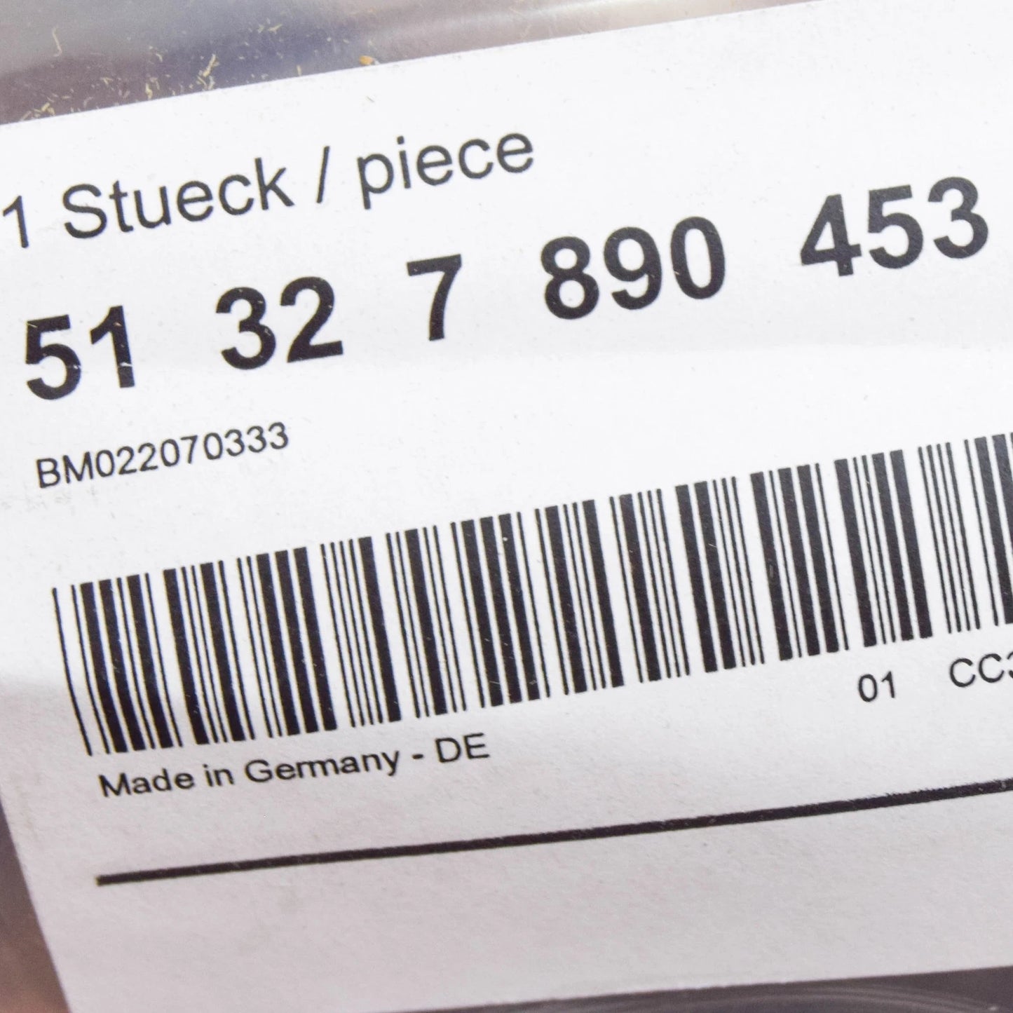 NEW BMW 3 E46 FRONT LEFT OUTER WEATHERSTRIP 51327890453 7890453 ORIGINAL