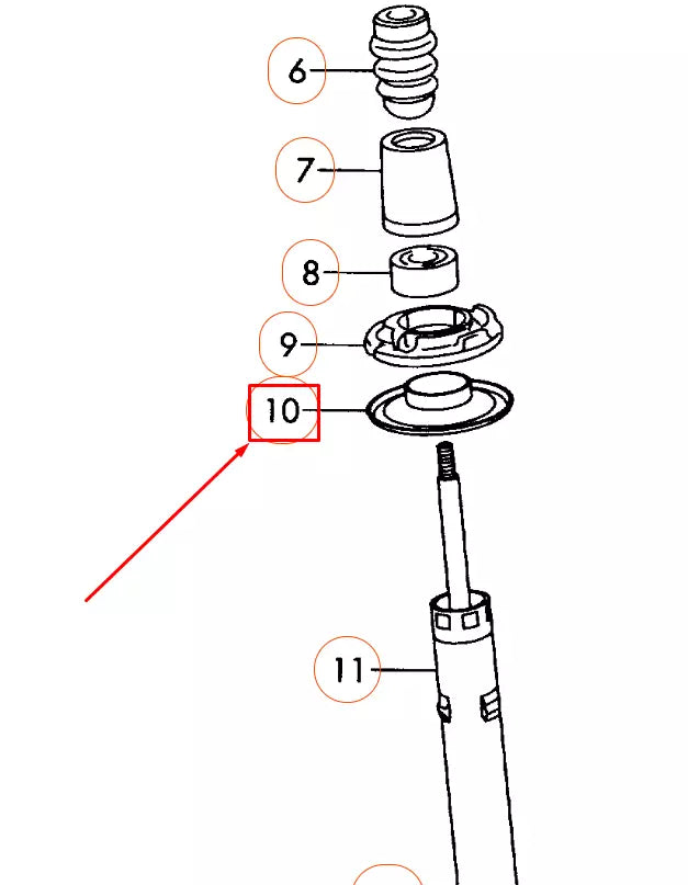 NEW AUDI A4 B8 FRONT LOWER SPRING DISC 8K0412103C ORIGINAL