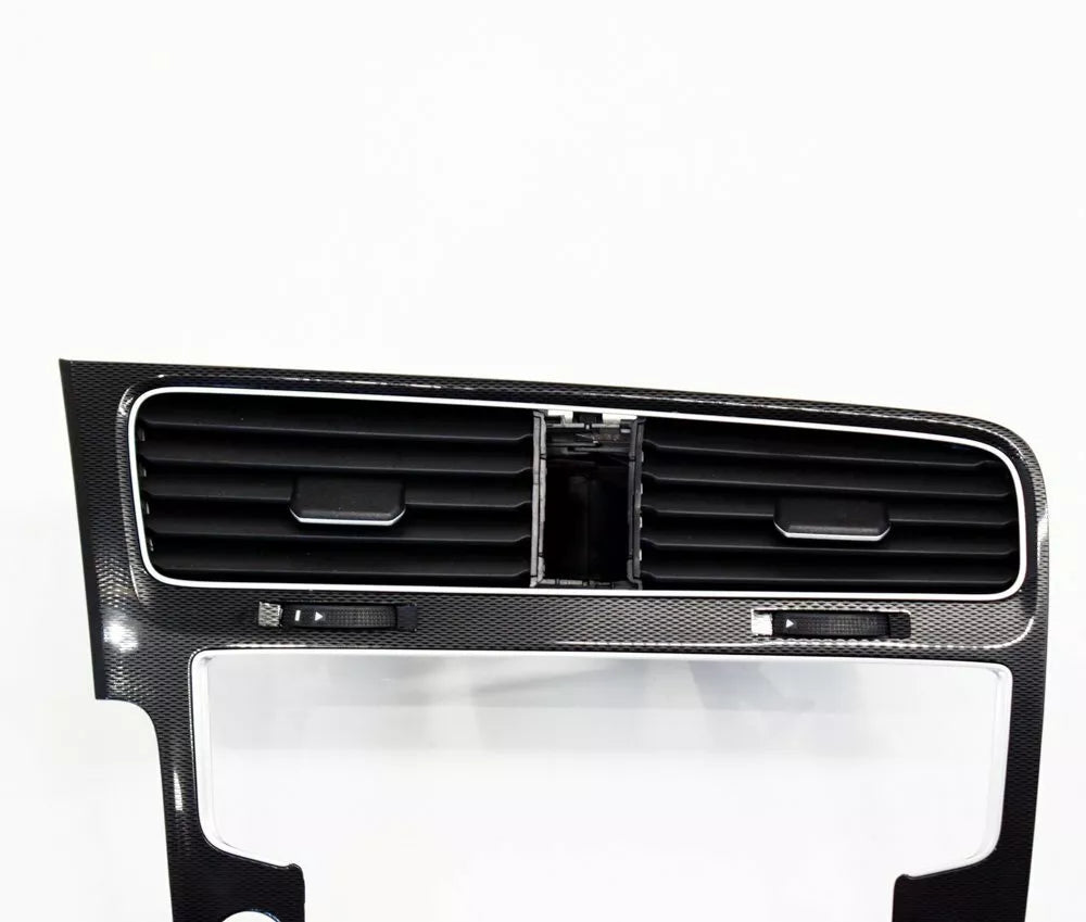 NEW VW GOLF MK7 CENTER AIR VENTS W/ SAT NAV TRIM 5G1819728AFDAR LHD ORIGINAL