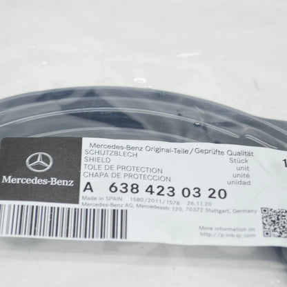 NEW MB VITO W638 REAR BRAKE DISC PROTECTION PLATE A6384230320 ORIGINAL