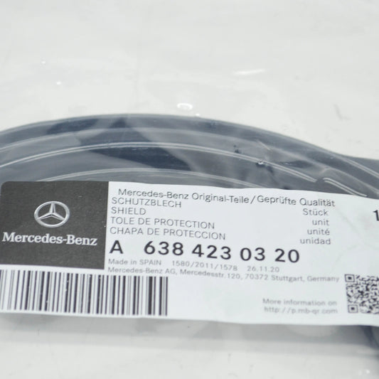 NEW MB VITO W638 REAR BRAKE DISC PROTECTION PLATE A6384230320 ORIGINAL