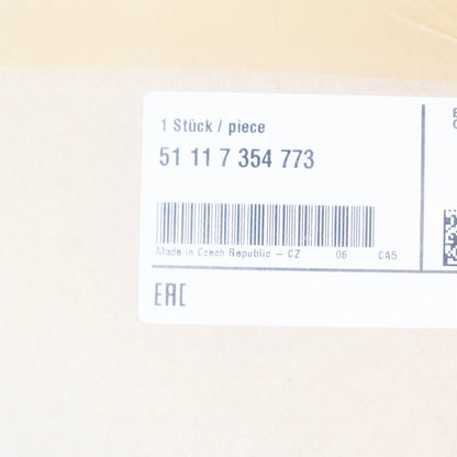 NEW BMW X1 F48 FRONT BUMPER CENTER LOWER GRILLE X-LINE 51117354773 2015 ORIGINAL