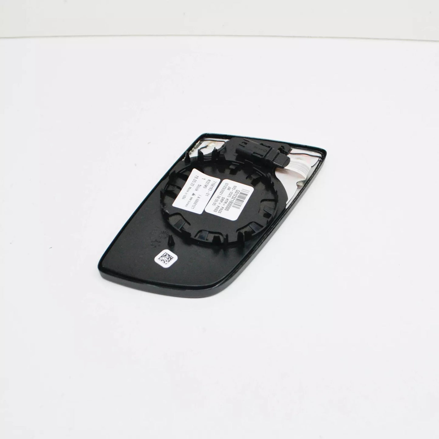 NEW BMW 5 E60 FRONT LEFT DOOR MIRROR GLASS 51167168183 7168183 ORIGINAL