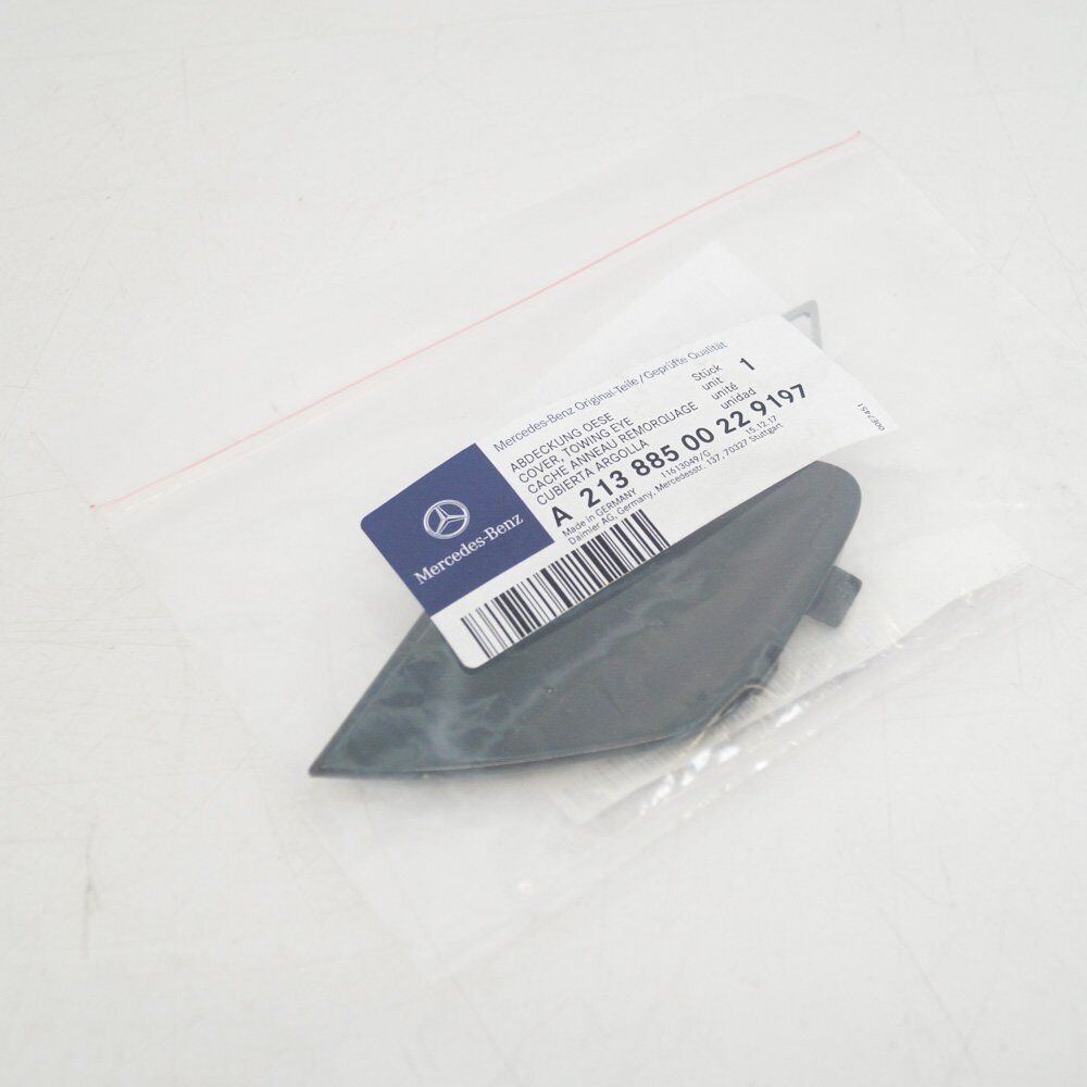 new mercedes-benz e-class w213 rear bumper towing eye cap a21388500229197 2016