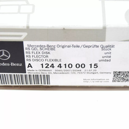 NEW MB E W124 PROPELLER SHAFT FRONT FLEXIBLE JOINT DISC KIT A1244100015