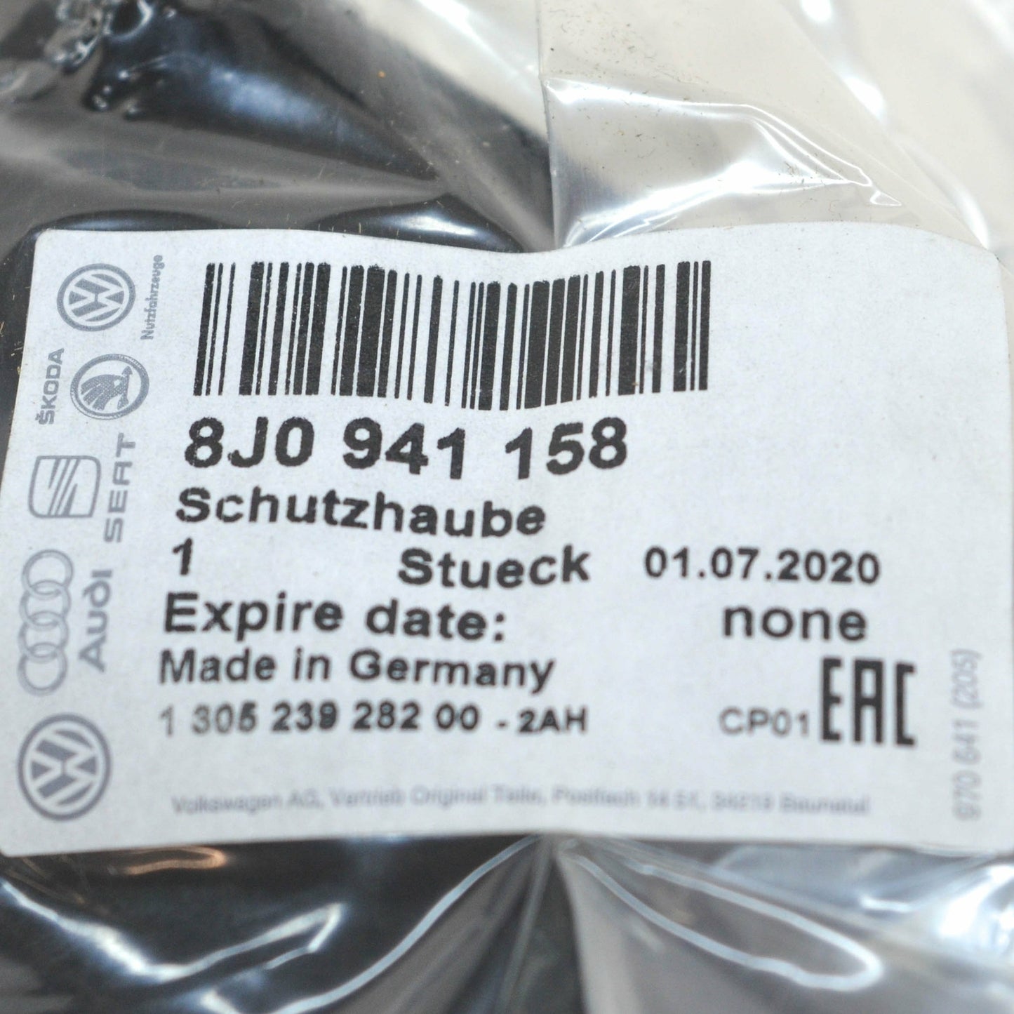 NEW AUDI TT 8J FRONT RIGHT HEADLIGHT COVER CAP 8J0941158 ORIGINAL