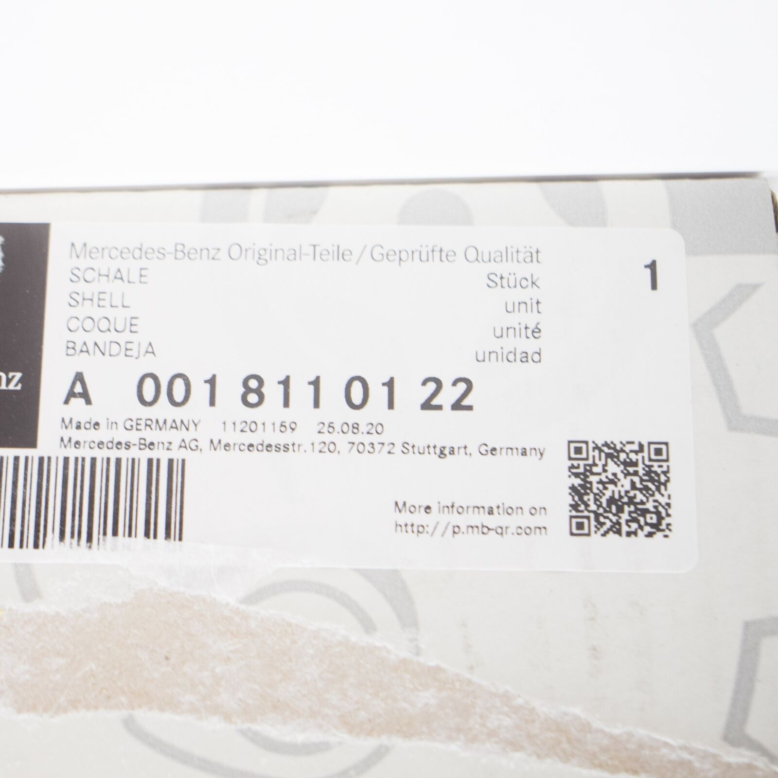 NEW MERCEDES-BENZ SPRINTER 906 FRONT RIGHT DOOR MIRROR SHELL A0018110122