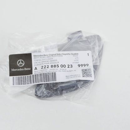 NEW MERCEDES-BENZ S W222 FRONT BUMPER TOW EYE COVER A22288500239999 ORIGINAL
