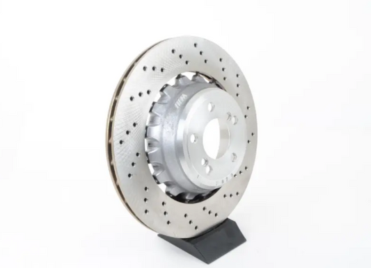 new bmw x5 f85 m rear right brake disc vented 385 x 24 mm 34212284904 original