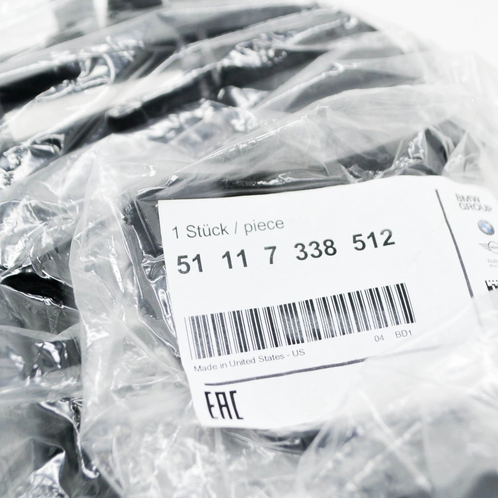 NEW BMW X4 F26 FRONT BUMPER RIGHT CLOSED GRILLE 51117338512 7338512 ORIGINAL