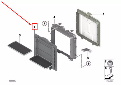 NEW BMW Z4 ROADSTER E89 ODDMENTS TRAY 52209181610 9181610 ORIGINAL