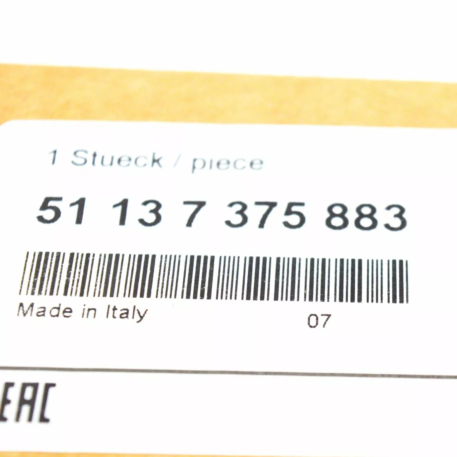 NEW BMW I3 FRONT BUMPER RADIATOR GRILLE LEFT & RIGHT 7375883 7375884