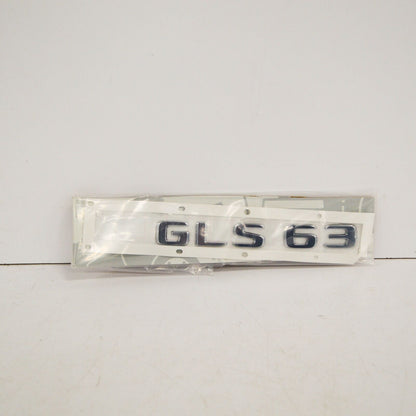 NEW MERCEDES BENZ W166 GLS 63 TRUNK BOOT EMBLEM BADGE A1668175300 ORIGINAL