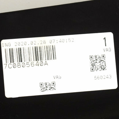 NEW VOLKSWAGEN CRAFTER MK2 RADIATOR AIR DUCT 7C0805640A 2018 ORIGINAL