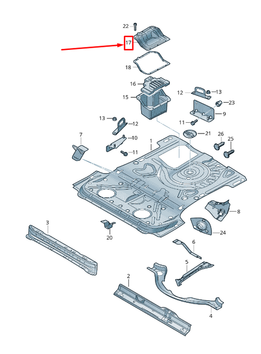 new audi a3 sportback 8p battery cover 1k6803592b original