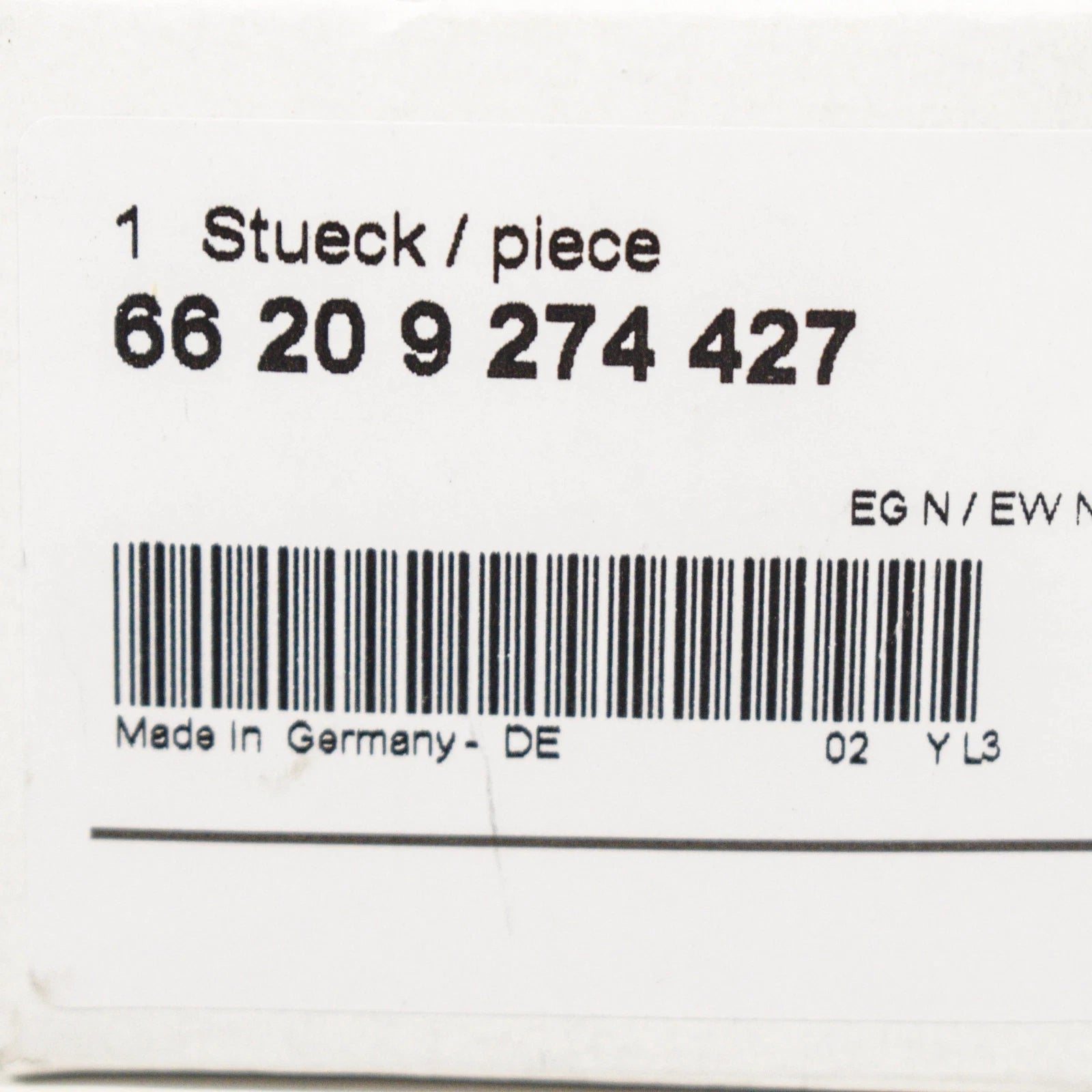 NEW BMW 2 GT F46 REAR BUMPER PDC PARKING SENSOR 66209274427 ORIGINAL