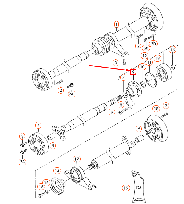 NEW AUDI TT 8N REAR PROPELLER SHAFT SEALING CAP 701521391 ORIGINAL