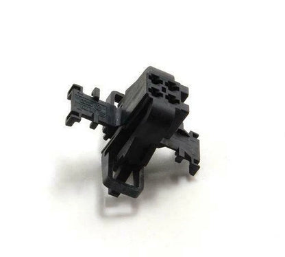 NEW AUDI A1 MK1 FLAT CONTACT HOUSING 4 PIN BLACK 3B0972722 ORIGINAL