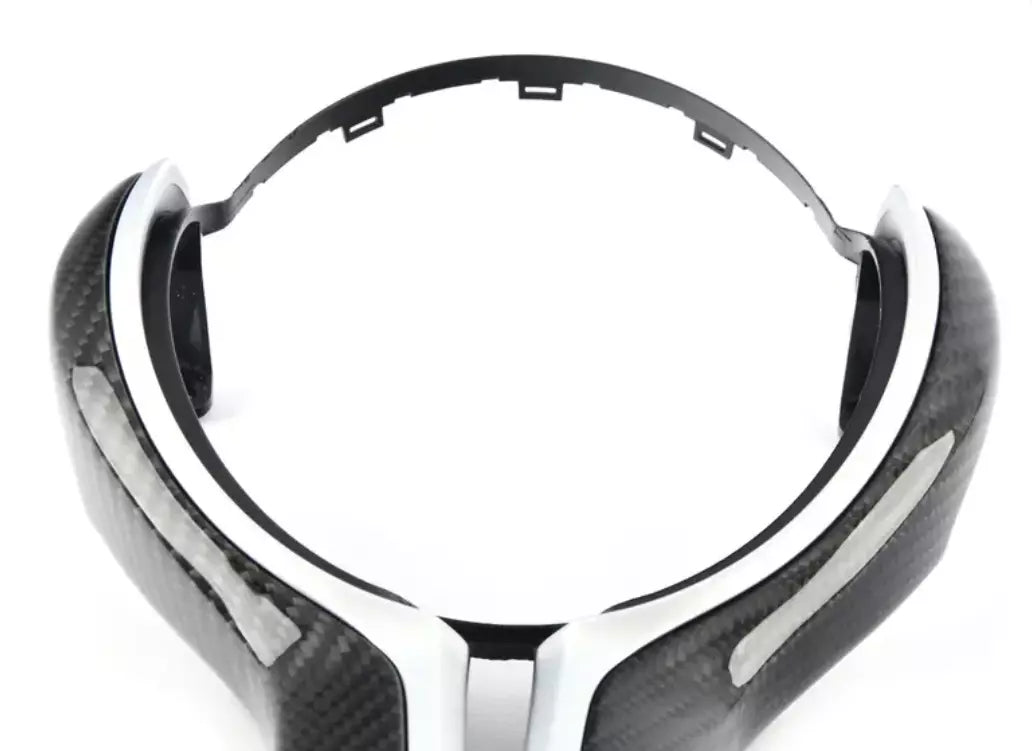 NEW BMW X6 F16, F86 STEERING WHEEL MECHANISM TRIM 32302347841 2347841 ORIGINAL