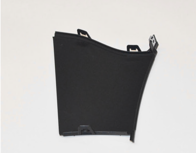 new skoda enyaq iv front bumper right air guide 5la121764c9b9 original