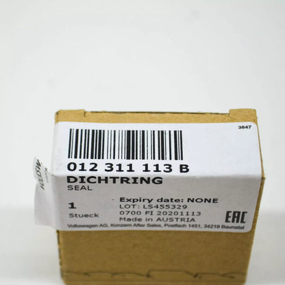 NEW AUDI A4 B7 MANUAL TRANSMISSION RADIAL SHAFT SEAL 012311113B ORIGINAL