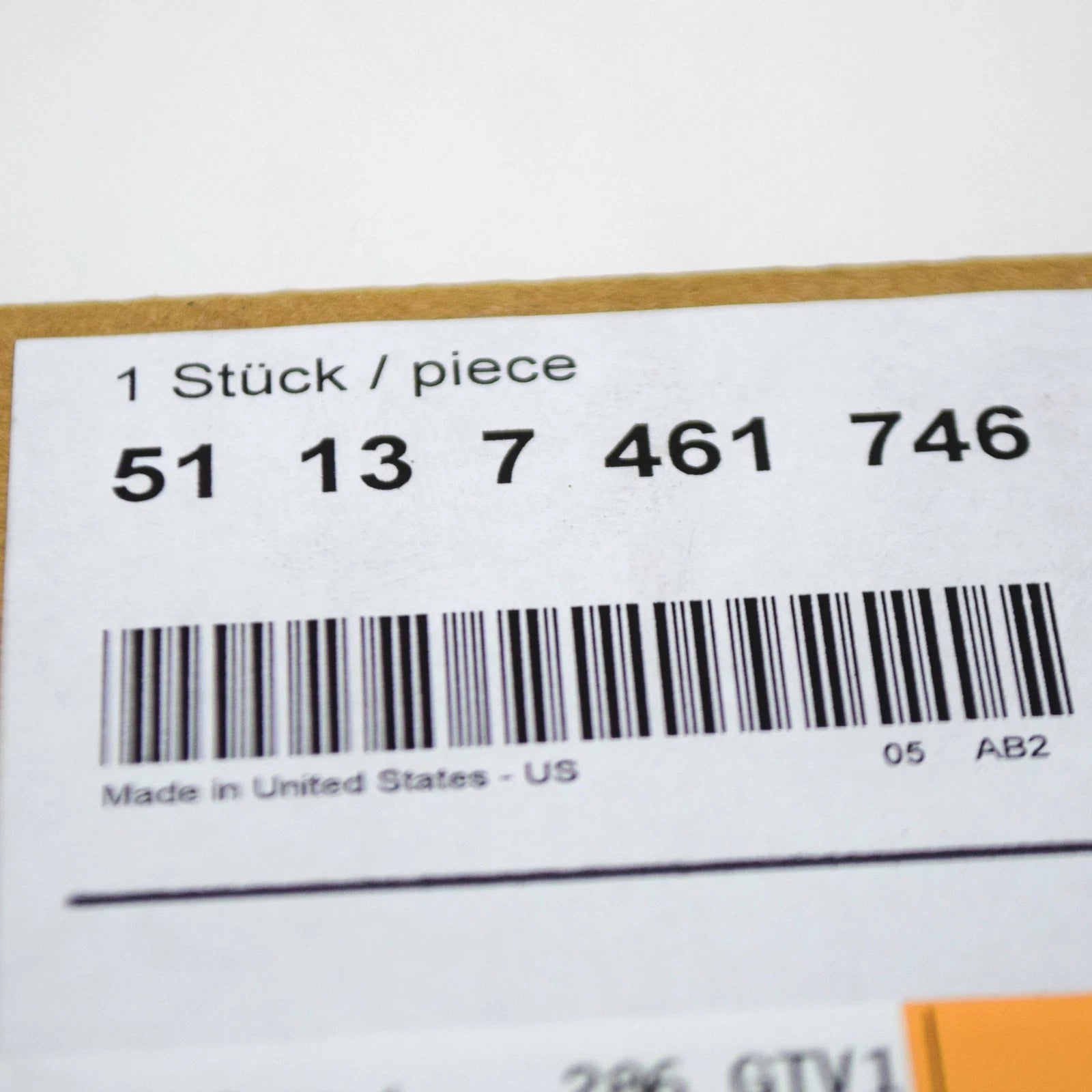 NEW BMW X4 G02 M FRONT RIGHT WINDSHIELD DRIP MOULDING 51137461746 ORIGINAL