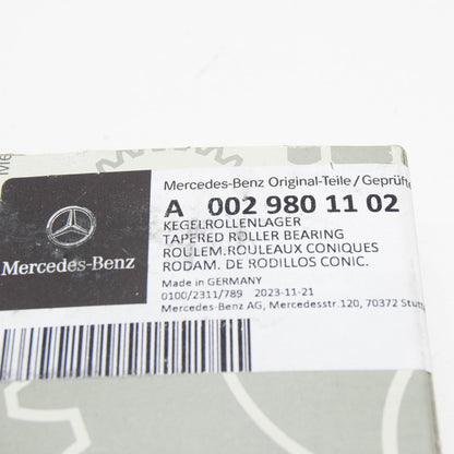 NEW MERCEDES-BENZ SL R107 REAR PINION TAPERED ROLLER BEARING A0029801102