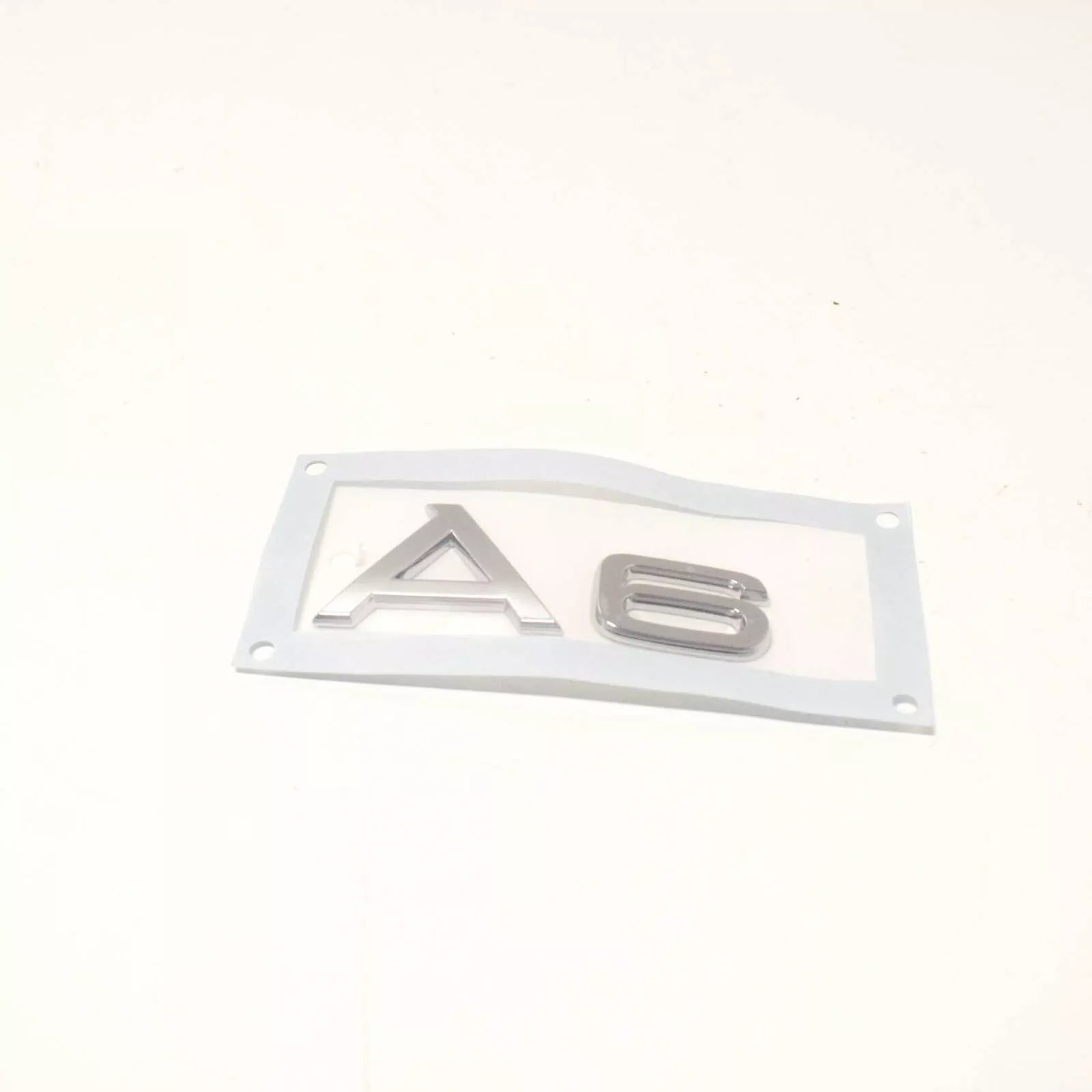 NEW AUDI A6 AVANT C6 CHROME A6 INSCRIPTION 4F08537412ZZ