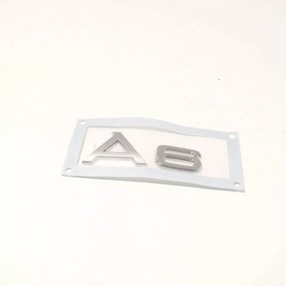NEW AUDI A6 AVANT C6 CHROME A6 INSCRIPTION 4F08537412ZZ