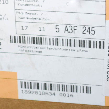 new bmw x5 g05 cooling radiator 5a3f245 17115a3f245 original