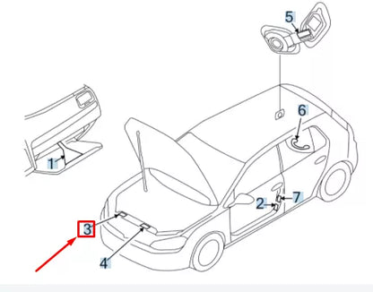 NEW VOLKSWAGEN TIGUAN MK2 A/C SYSTEM INFORMATION LABEL 5Q0010008D ORIGINAL