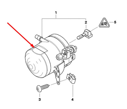 NEW BMW 3 E90 FRONT RIGHT FOG LIGHT 63176910792 6910792 ORIGINAL