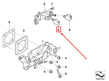 NEW BMW 5 E39 STOP LIGHT SWITCH 8360853 61318360853 ORIGINAL