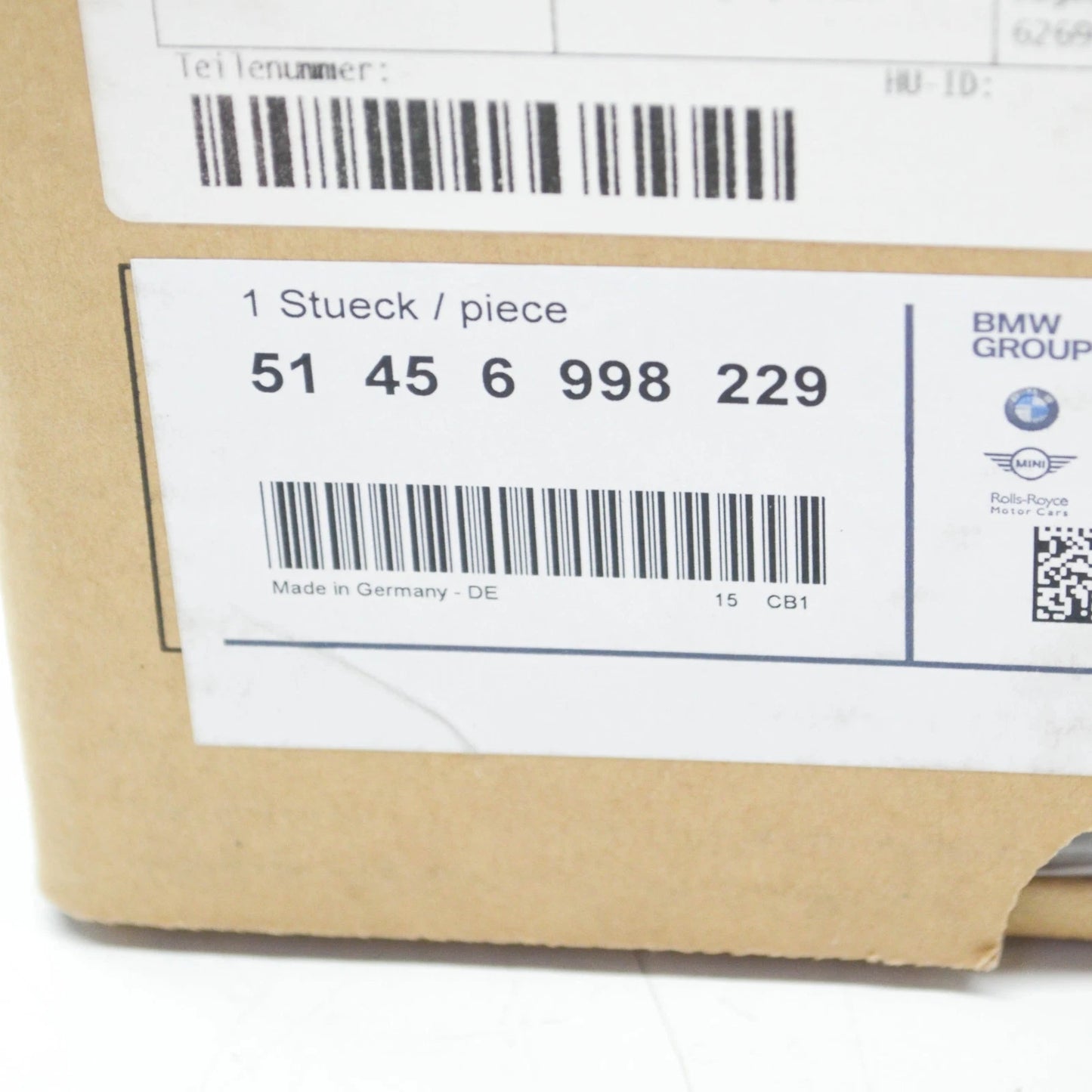 NEW BMW 3 G20 INSTRUMENT PANEL FOLDING BOX LHD 51456998229 ORIGINAL