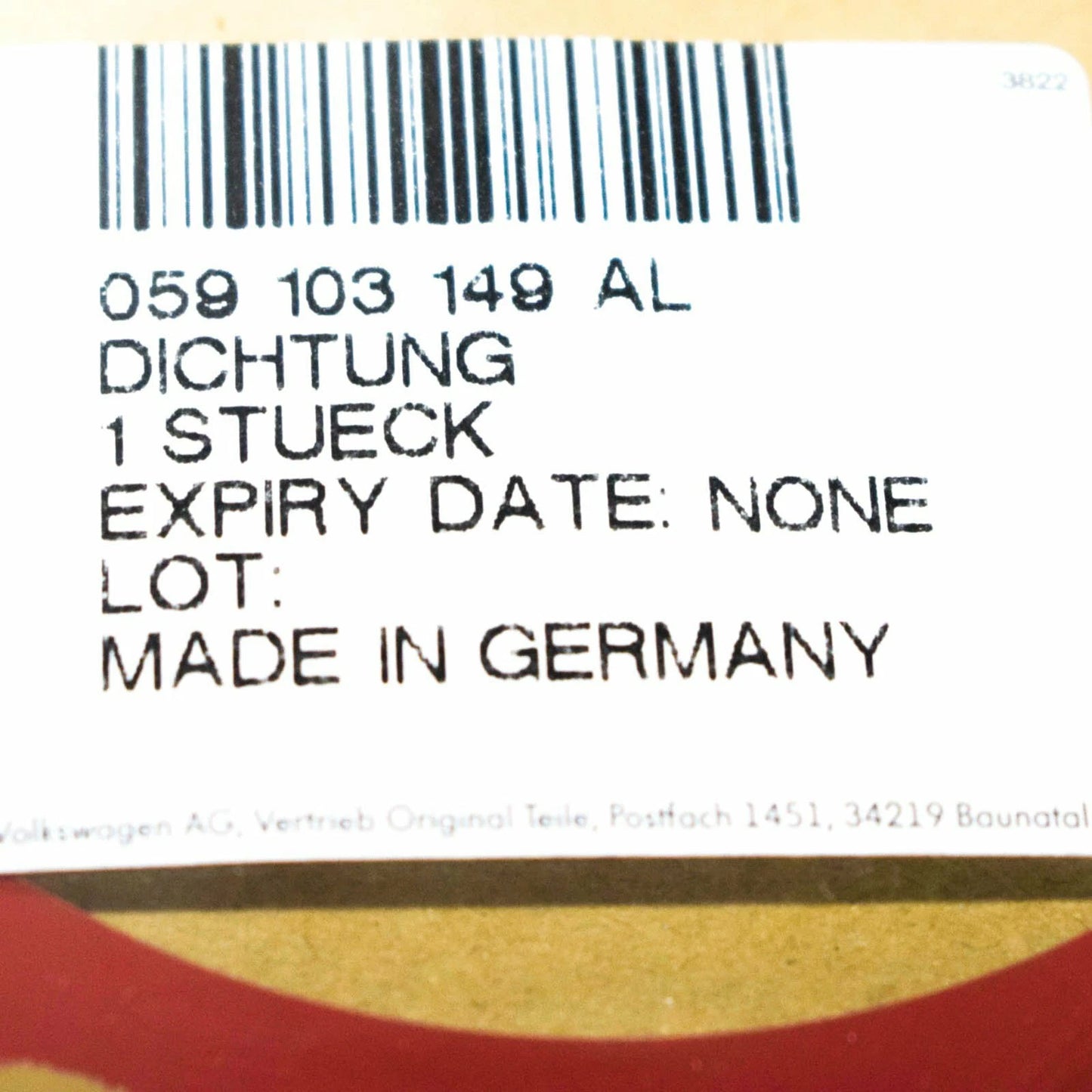 NEW AUDI A6 C7 ALLROAD CYLINDER HEAD GASKET 059103149AL 2016