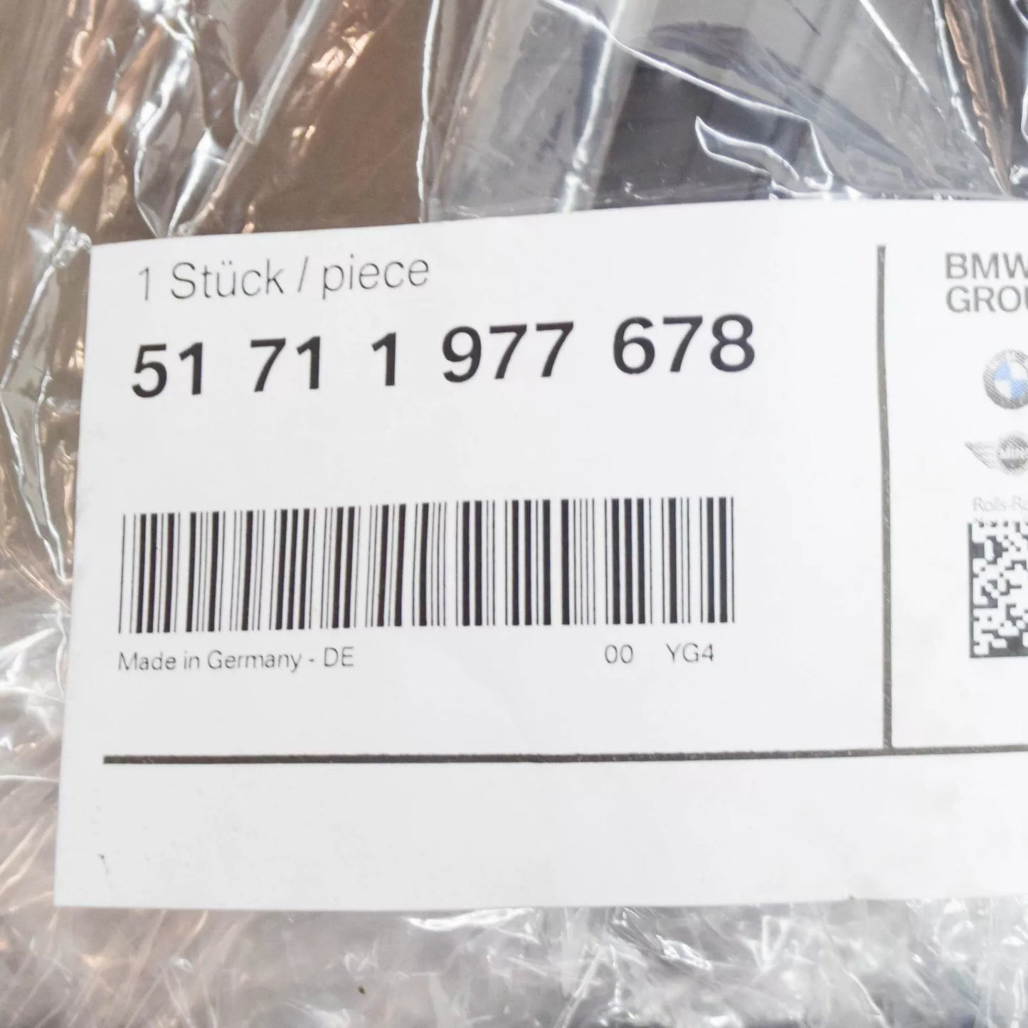 NEW BMW 3 COUPE E36 WINDSHIELD COWL COVER RHD 51711977678 ORIGINAL