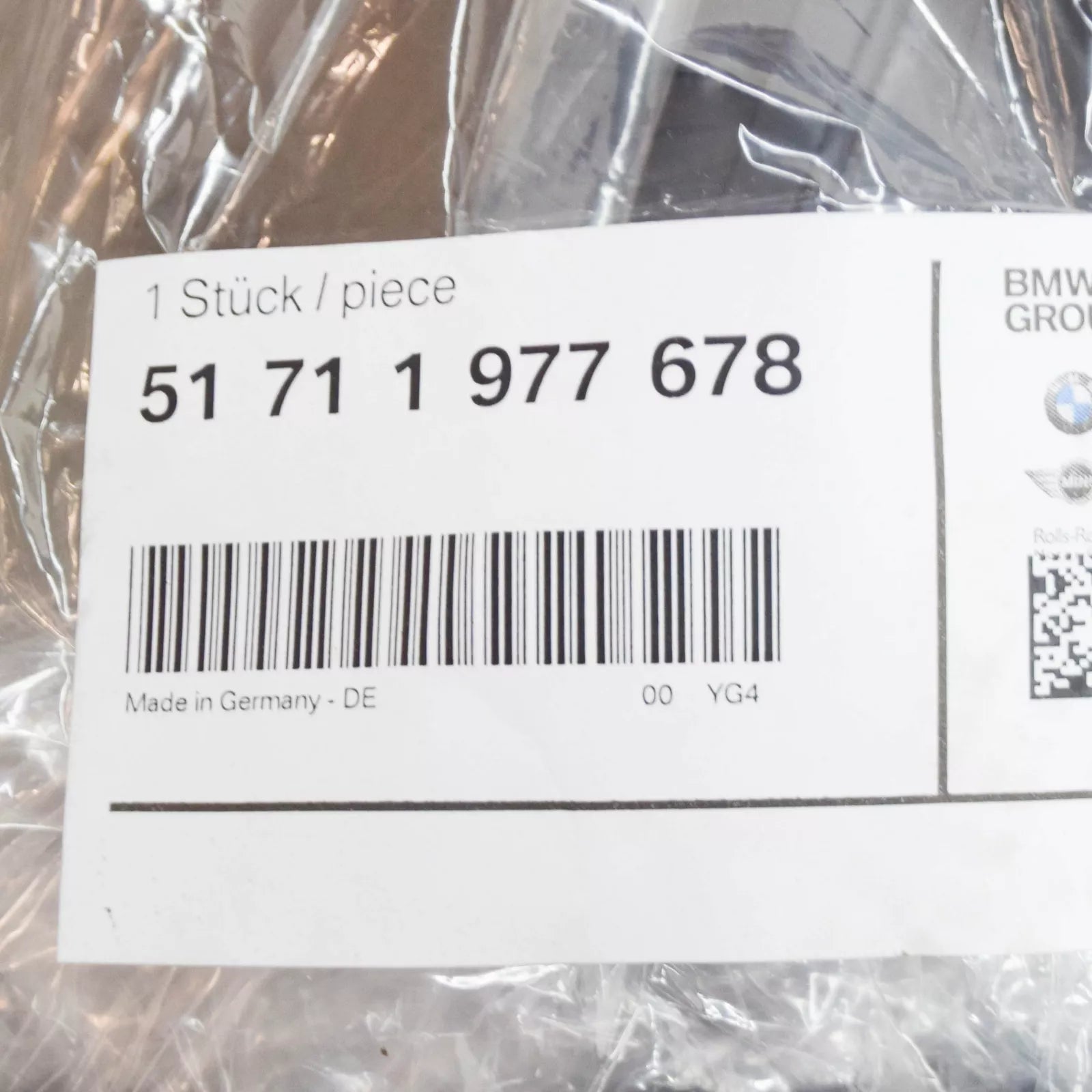 NEW BMW 3 COUPE E36 WINDSHIELD COWL COVER RHD 51711977678 ORIGINAL