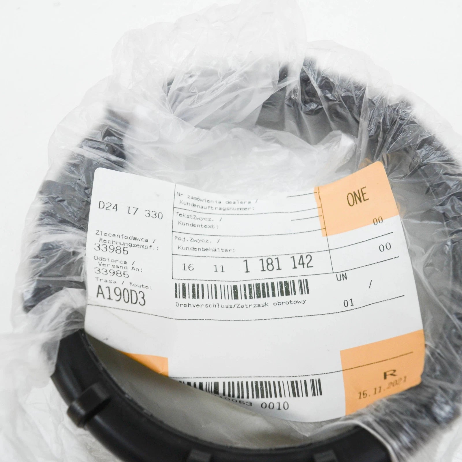 NEW BMW 3 E36 FUEL PUMP LOCK RING 16111181142 ORIGINAL